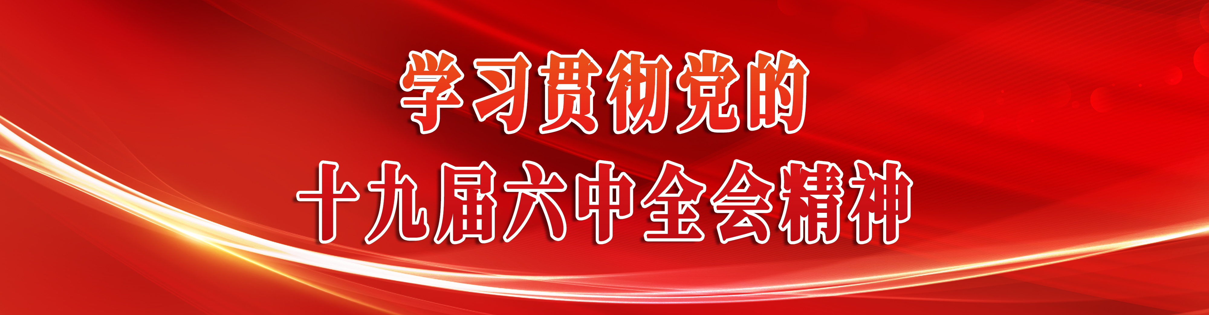 學習貫徹黨的十九屆六中全會精神