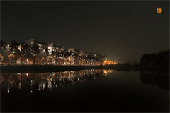 高明校區夜景